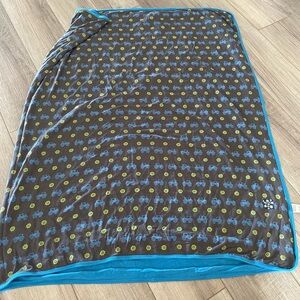 VGUC Kickee Pants Toddler Tractor Blanket